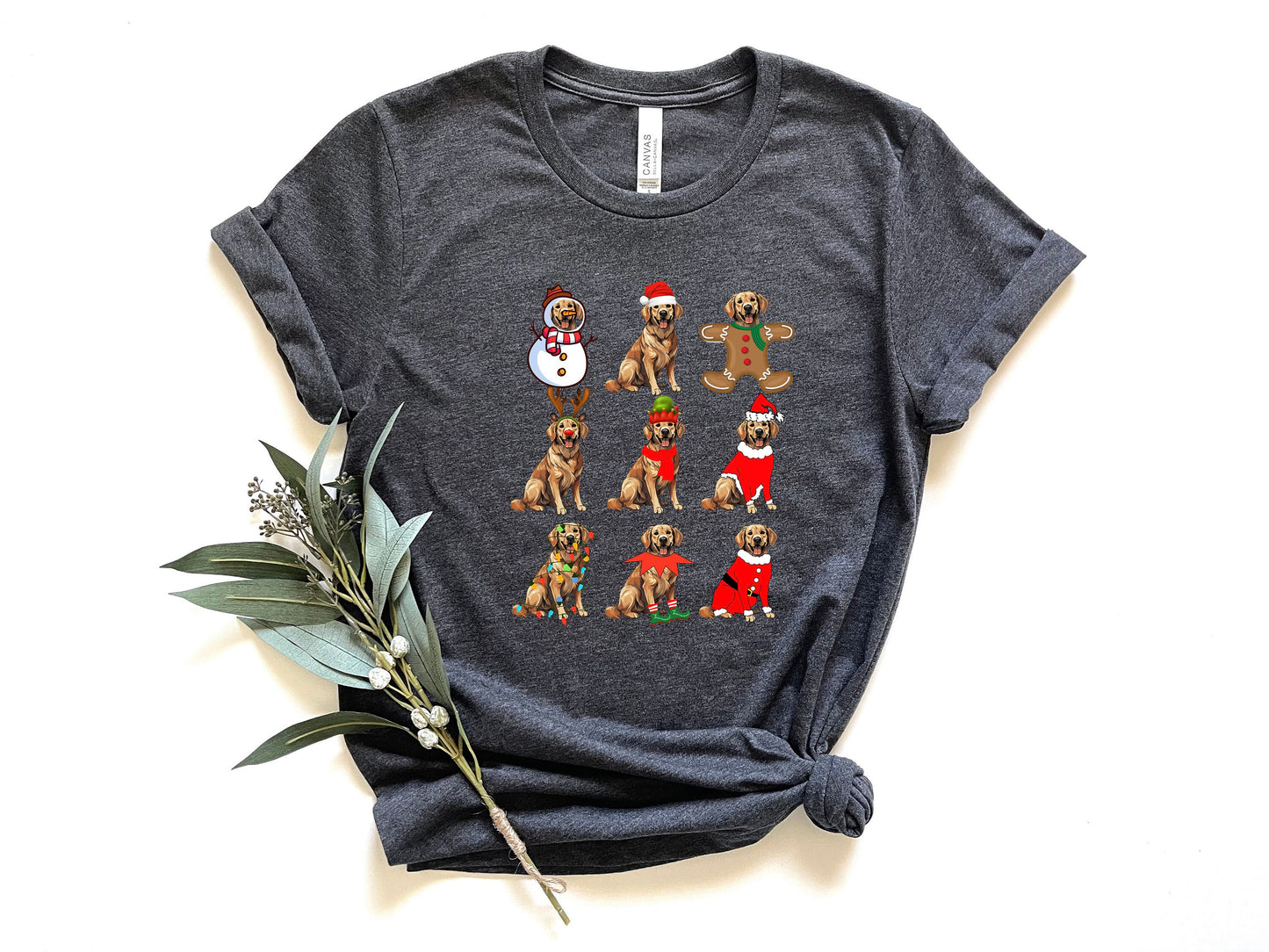 Christmas Golden Retriever Shırt,Happy New Year Dog Shirt,Funny Xmas Shirt,Christmas Santa Ugly Shirt,Holiday Sweat,Christmas Shirt