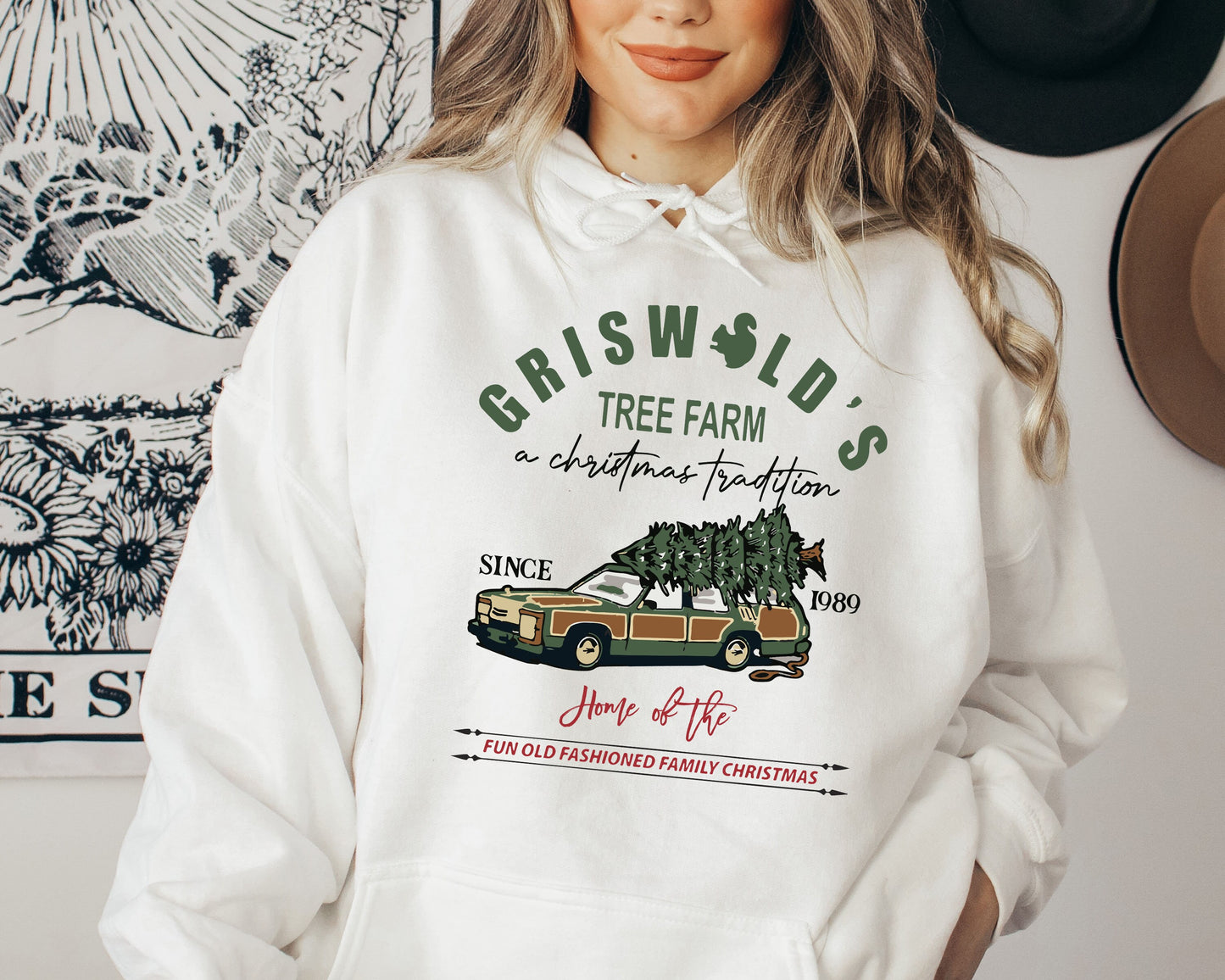 Griswold's Tree Farm Since 1989 Hoodıe,XMAS Shırt,Christmas Shirt,Christmas Sweatshirt,Christmas Family,Christmas Gift,Christmas Shirt,xmas
