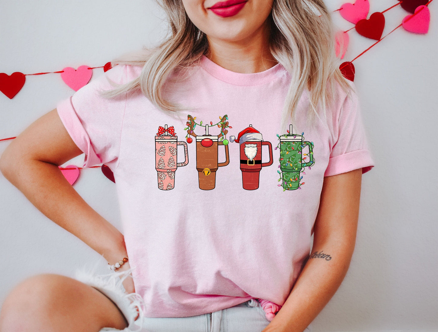 Retro Obsessive Cup Disorder Christmas Shirt,Christmas Crewneck,OCD Christmas Sweater,Tumbler Shirt,Funny Cup Xmas Shirt,Christmas Tee,XMAS