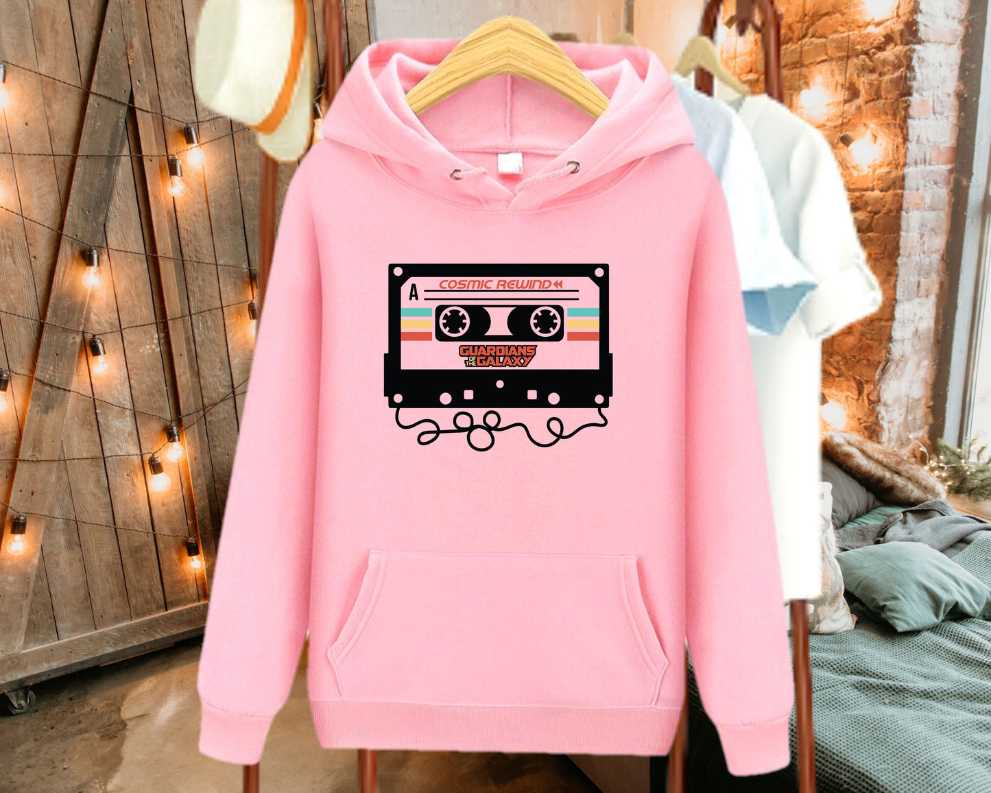 Cosmic Rewind Cassette Hoodıe Sweatshirt, Cosmic Rewind T-shirt, Guardians of the Galaxy T-Shirt, Guardians Of The Galaxy Sweatshirt,