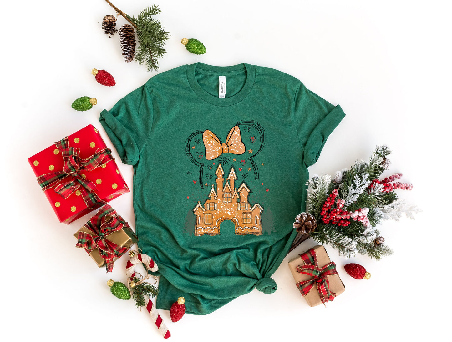 Disney Christmas Shirt, Disney Christmas Family Matching Shirt,Minnie Shirts, Disney Holiday Shirt,Magic World Shirt,Dısney Shırt,Xmas Shırt