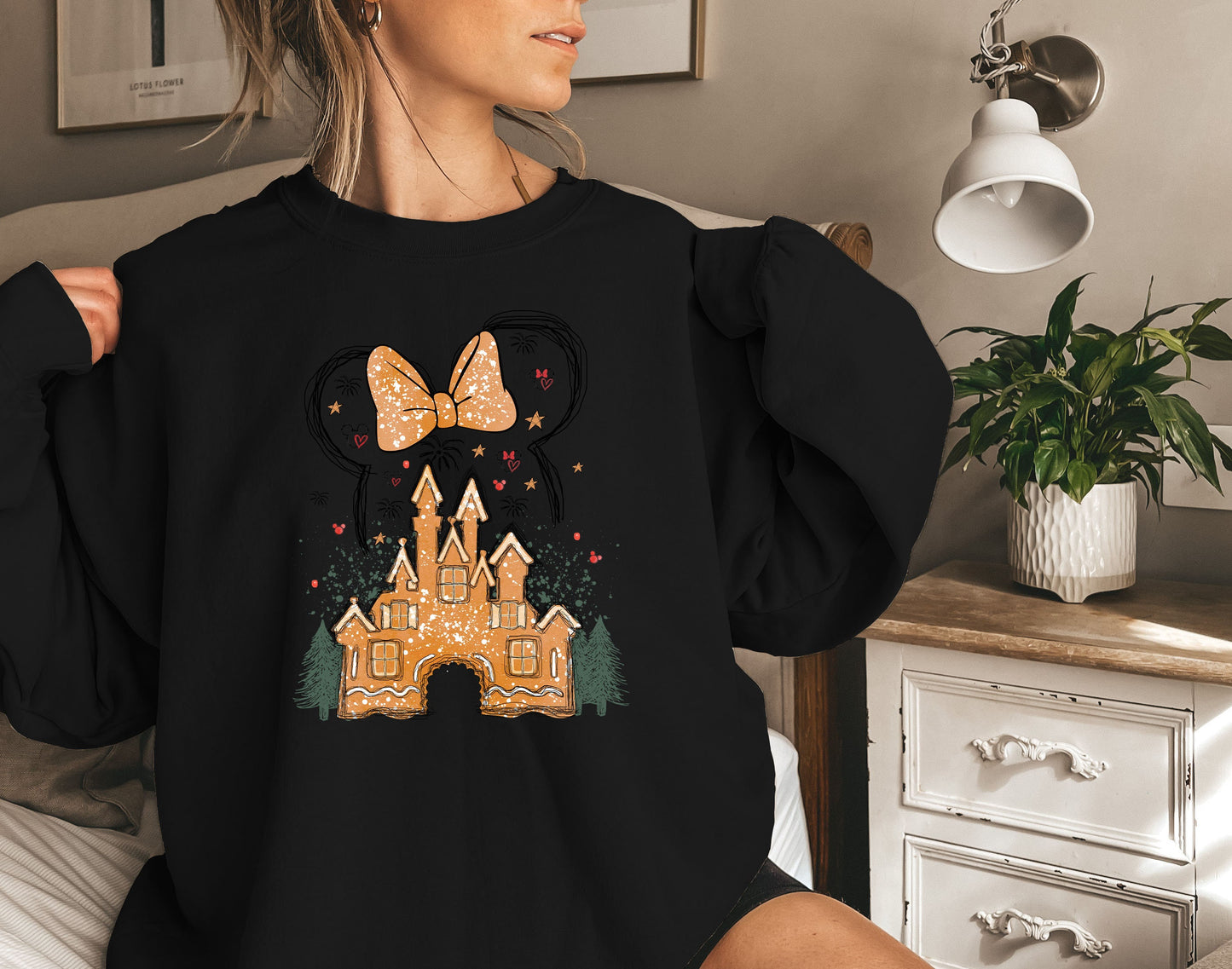 Disney Christmas Sweatshirt,Disney Christmas Family Matching Shirt,Minnie Shirt,Disney Holiday Shirt,Magic World Shirt,Dısney Shırt,Xmas