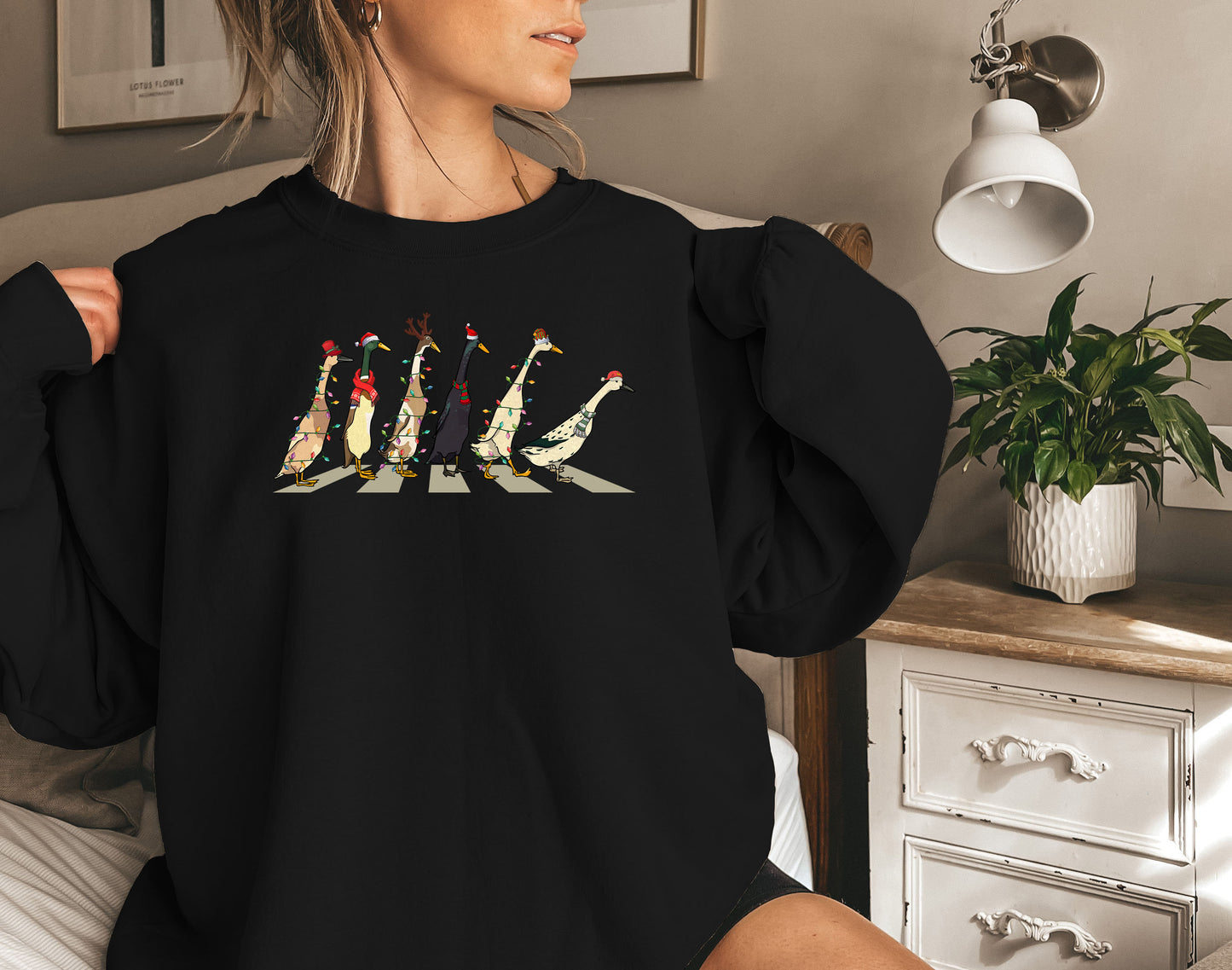 Christmas Duck Sweatshirt,Duck Christmas Sweater,Merry Duckmas,Christmas Gifts,Santa Duck Sweatshirt,Women Duck Sweatshirt,Animal Tee,XMAS