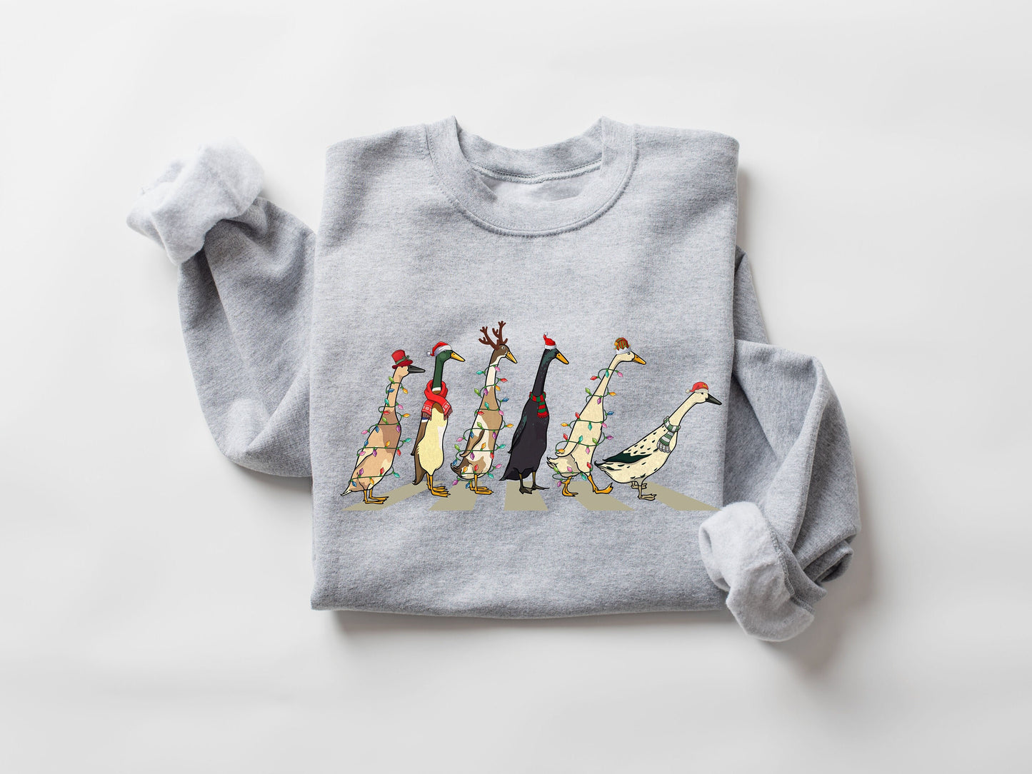 Christmas Duck Sweatshirt,Duck Christmas Sweater,Merry Duckmas,Christmas Gifts,Santa Duck Sweatshirt,Women Duck Sweatshirt,Animal Tee,XMAS