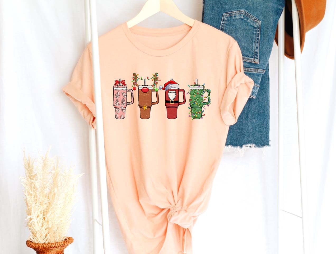 Retro Obsessive Cup Disorder Christmas Shirt,Christmas Crewneck,OCD Christmas Sweater,Tumbler Shirt,Funny Cup Xmas Shirt,Christmas Tee,XMAS