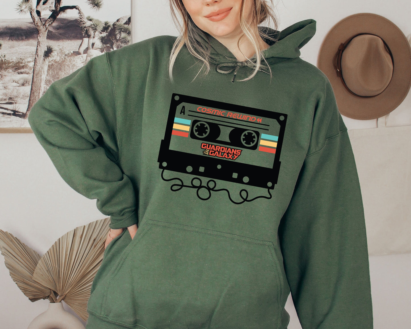 Cosmic Rewind Cassette Hoodıe Sweatshirt, Cosmic Rewind T-shirt, Guardians of the Galaxy T-Shirt, Guardians Of The Galaxy Sweatshirt,